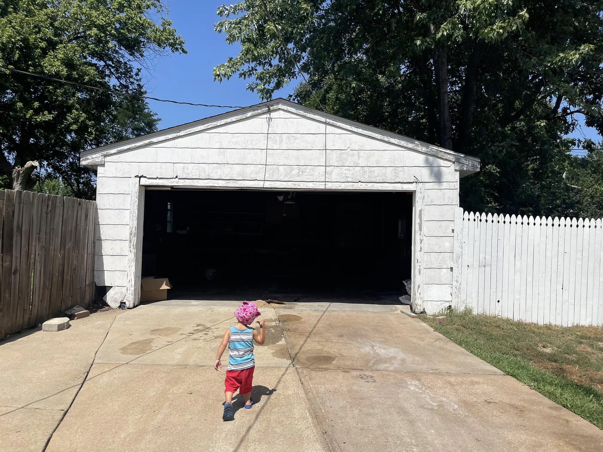 Garage- Before